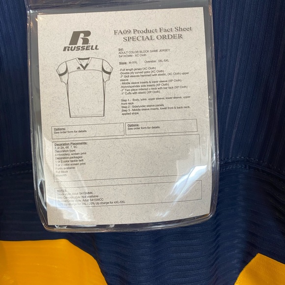 Michigan Wolverines Football Jersey NWT - Picture 5 of 12